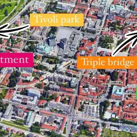 Centralish Dragon Heart Apartment Ljubljana